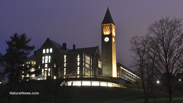 Cornell-University-at-Night