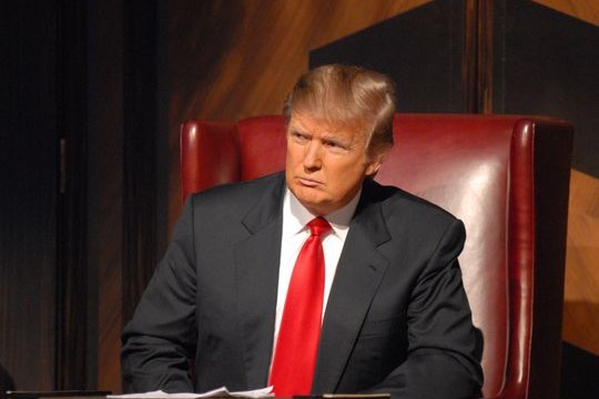 Donald Trump, seen here in NBC's 'Celebrity Apprentice,' is moving from the boardroom to the Oval Office. (Photo: Ali Goldstein, NBC Universal)
