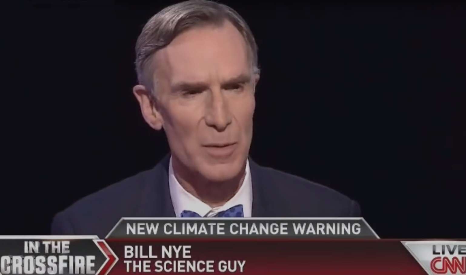 Bill Nye the science guy climate change global warming CNN interview